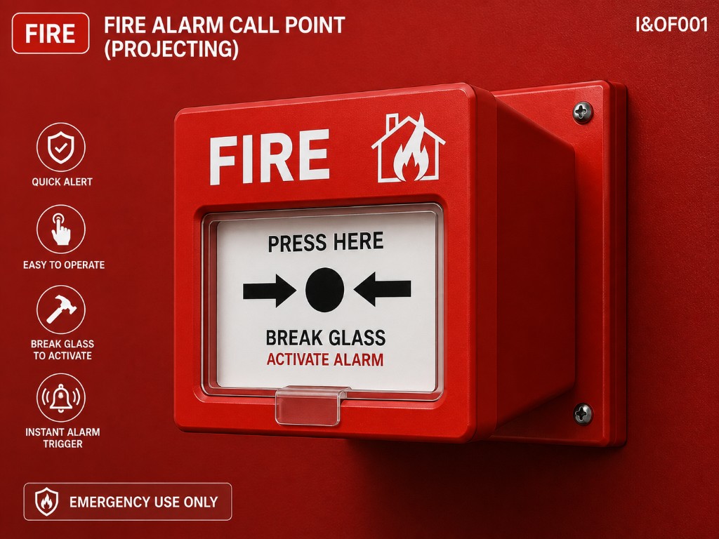Fire Alarm Call Point (Projecting)