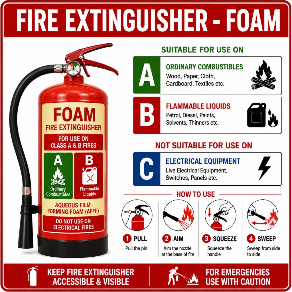 Fire Extinguisher - Foam
