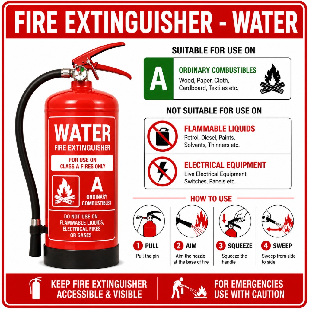 Fire Extinguisher - Water
